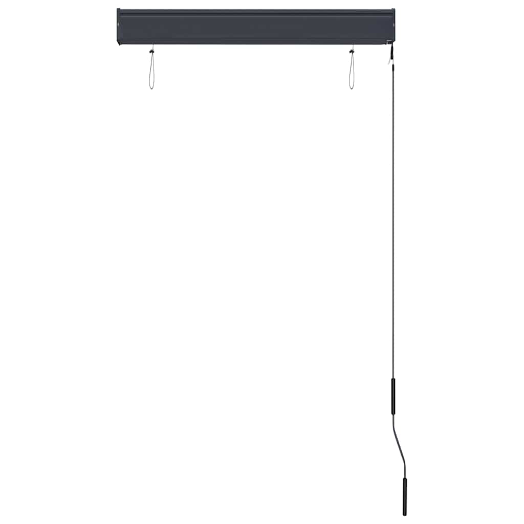 vidaXL Roleta zewnętrzna, 80x250 cm, żółto-niebieska