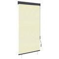 vidaXL Roleta zewnętrzna, 80x250 cm, kremowa