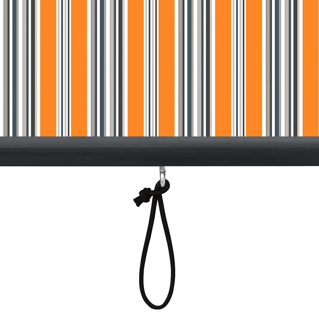 vidaXL Roleta zewnętrzna, 100x250 cm, żółto-niebieska