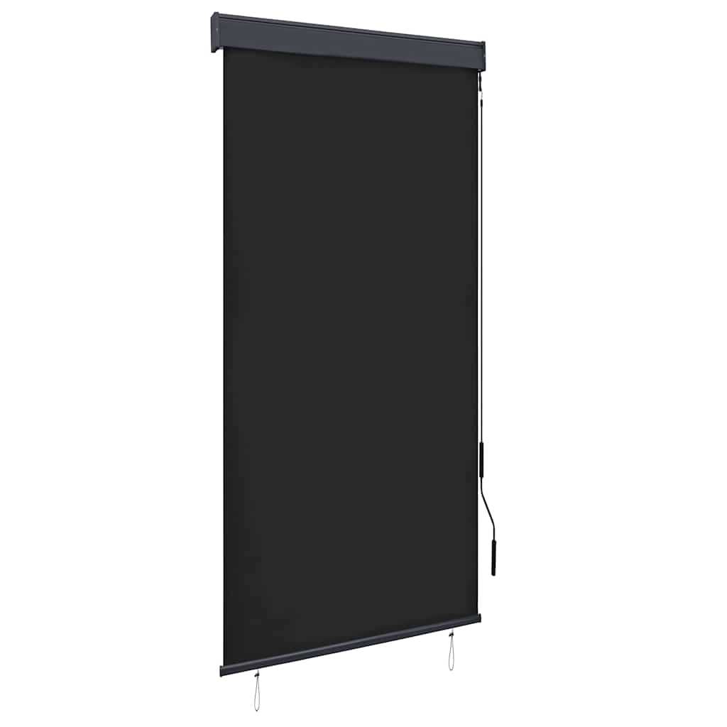 vidaXL Roleta zewnętrzna, 100x250 cm, antracytowa