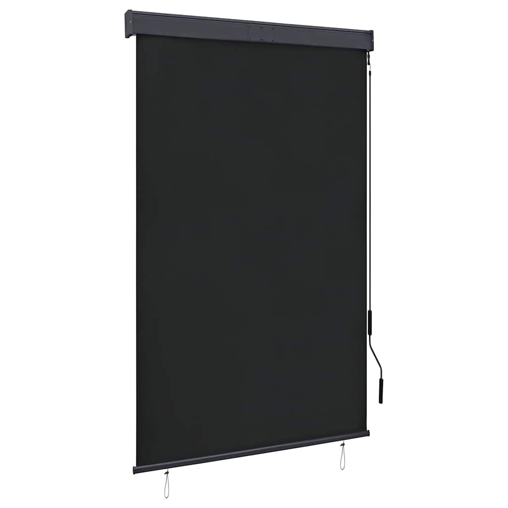 vidaXL Roleta zewnętrzna, 120x250 cm, antracytowa