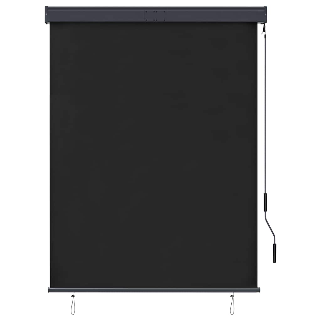 vidaXL Roleta zewnętrzna, 120x250 cm, antracytowa