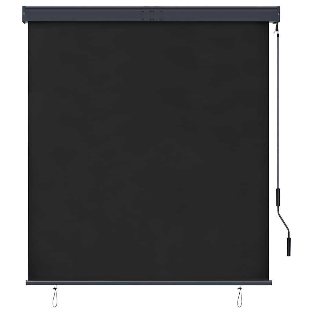 vidaXL Roleta zewnętrzna, 140x250 cm, antracytowa