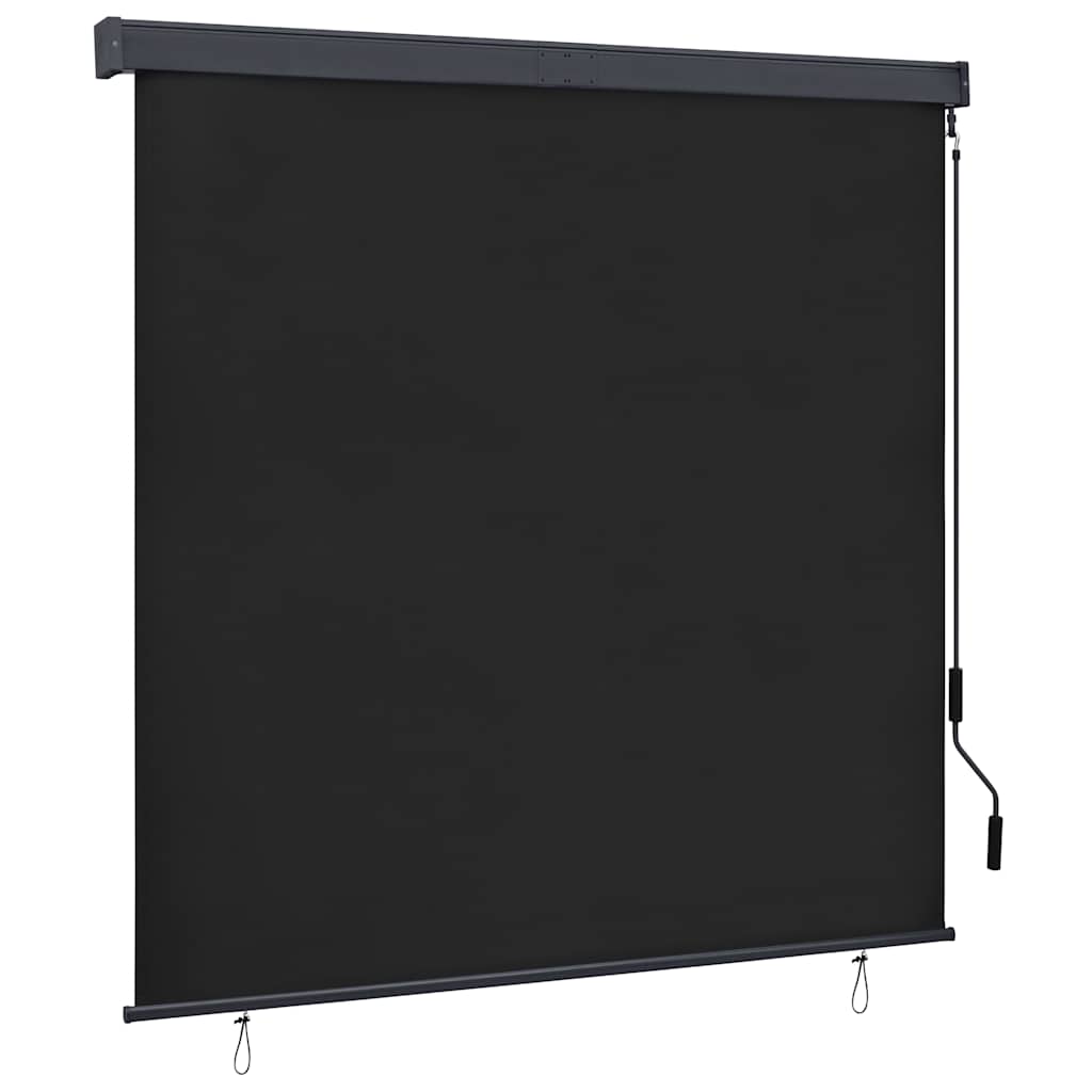 vidaXL Roleta zewnętrzna, 160x250 cm, antracytowa