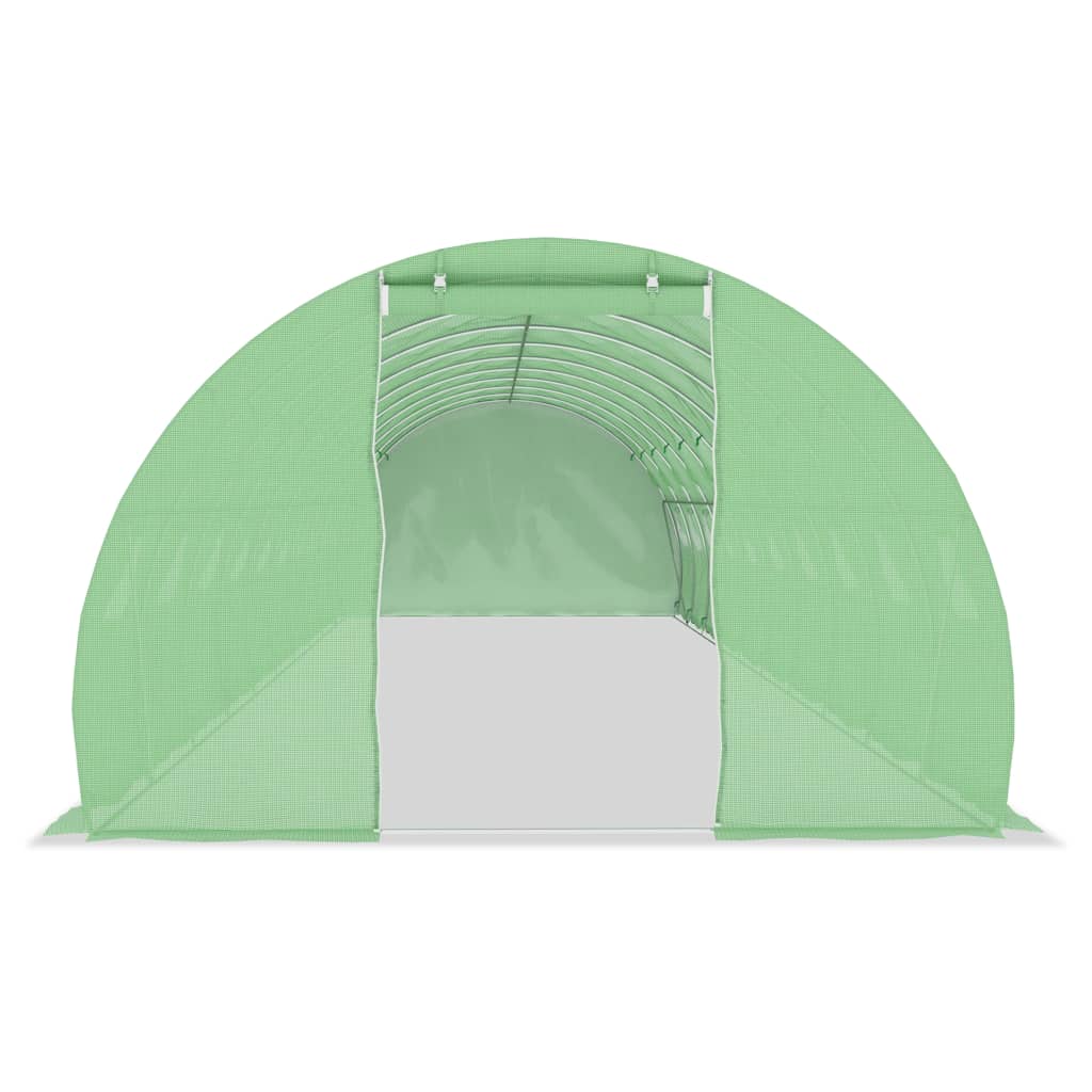 vidaXL Szklarnia ogrodowa, 45 m², 15 x 3 x 2 m