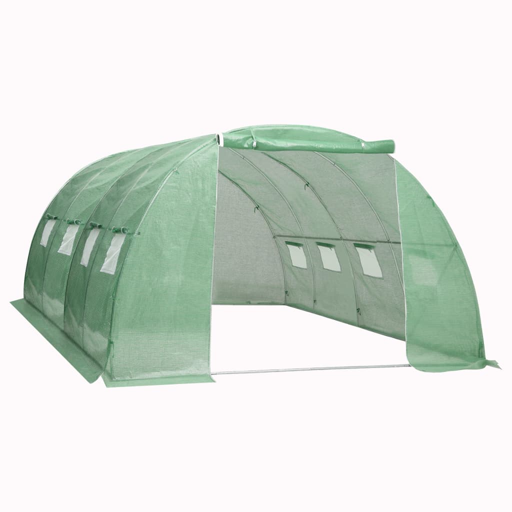 vidaXL Szklarnia ogrodowa, 16 m², 4x4x2 m