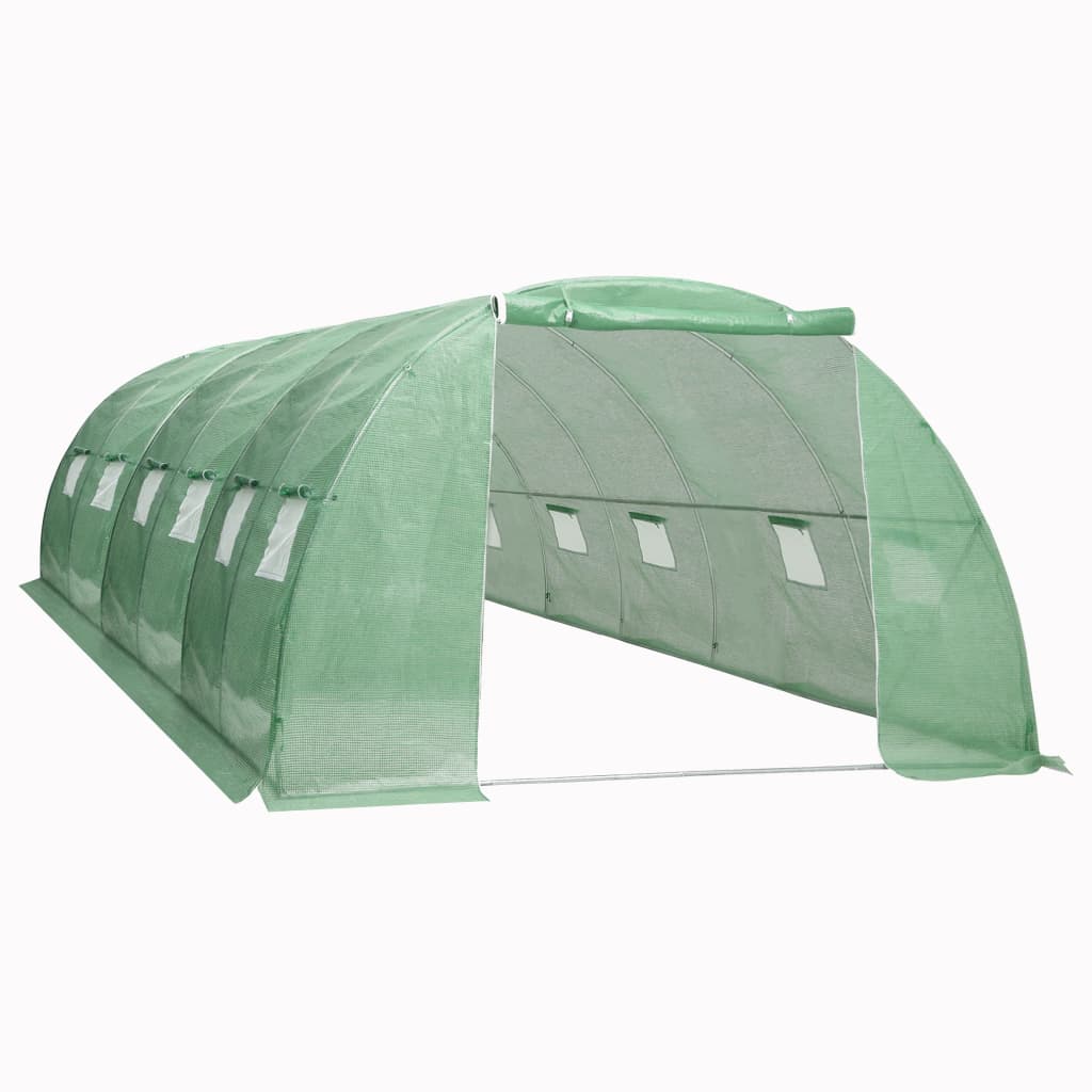 vidaXL Szklarnia ogrodowa, 24 m², 6 x 4 x 2 m