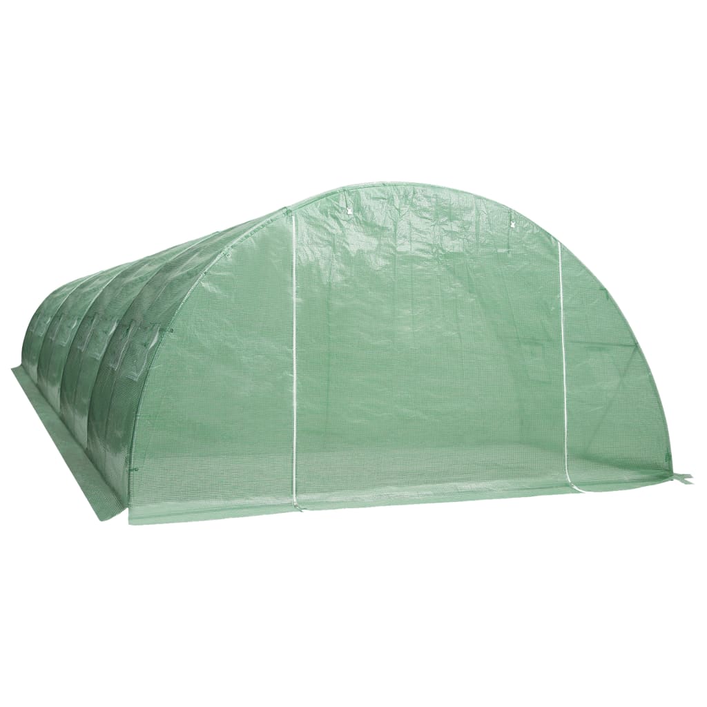 vidaXL Szklarnia ogrodowa, 32 m², 8 x 4 x 2 m