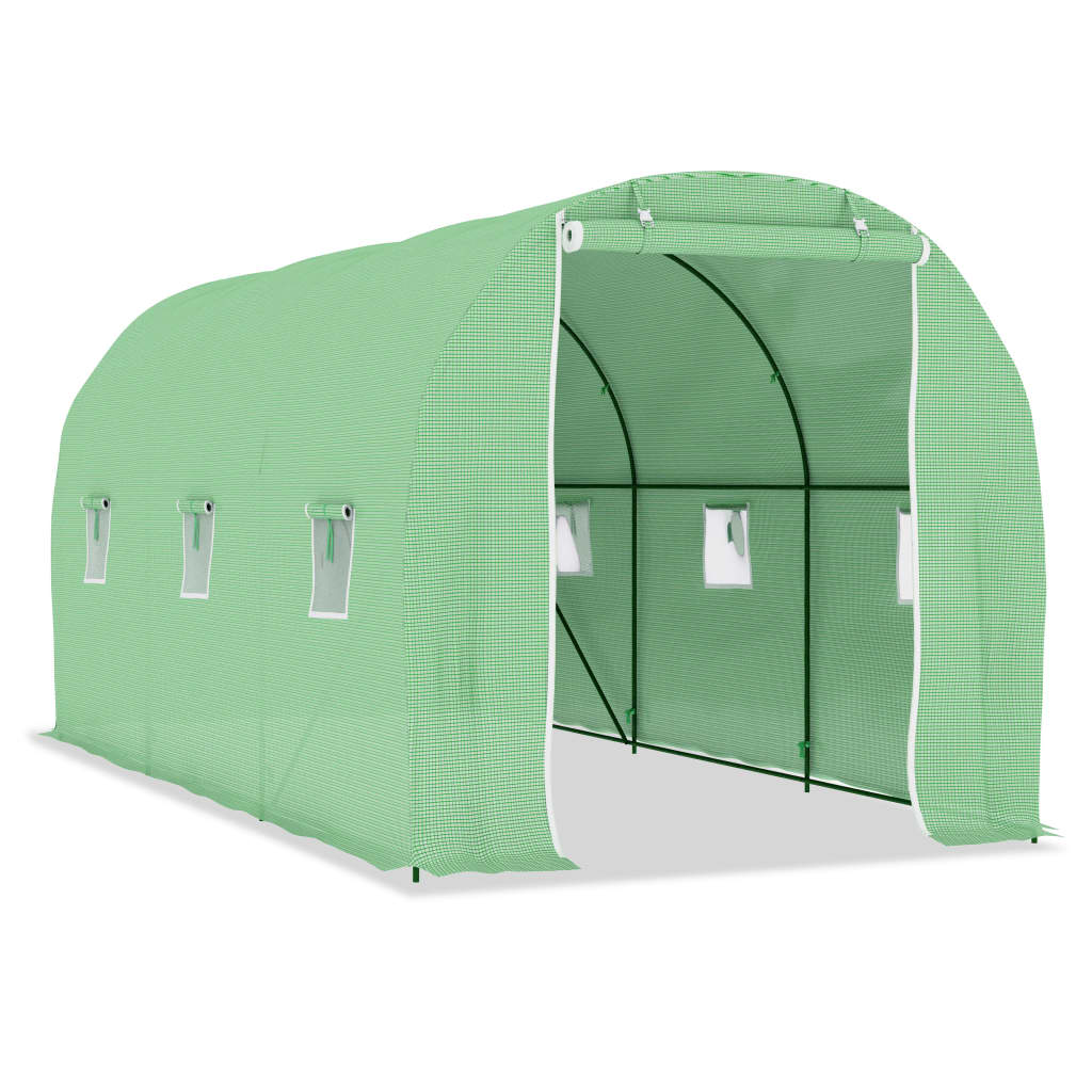 vidaXL Szklarnia ogrodowa, 9 m², 4,5 x 2 x 2 m