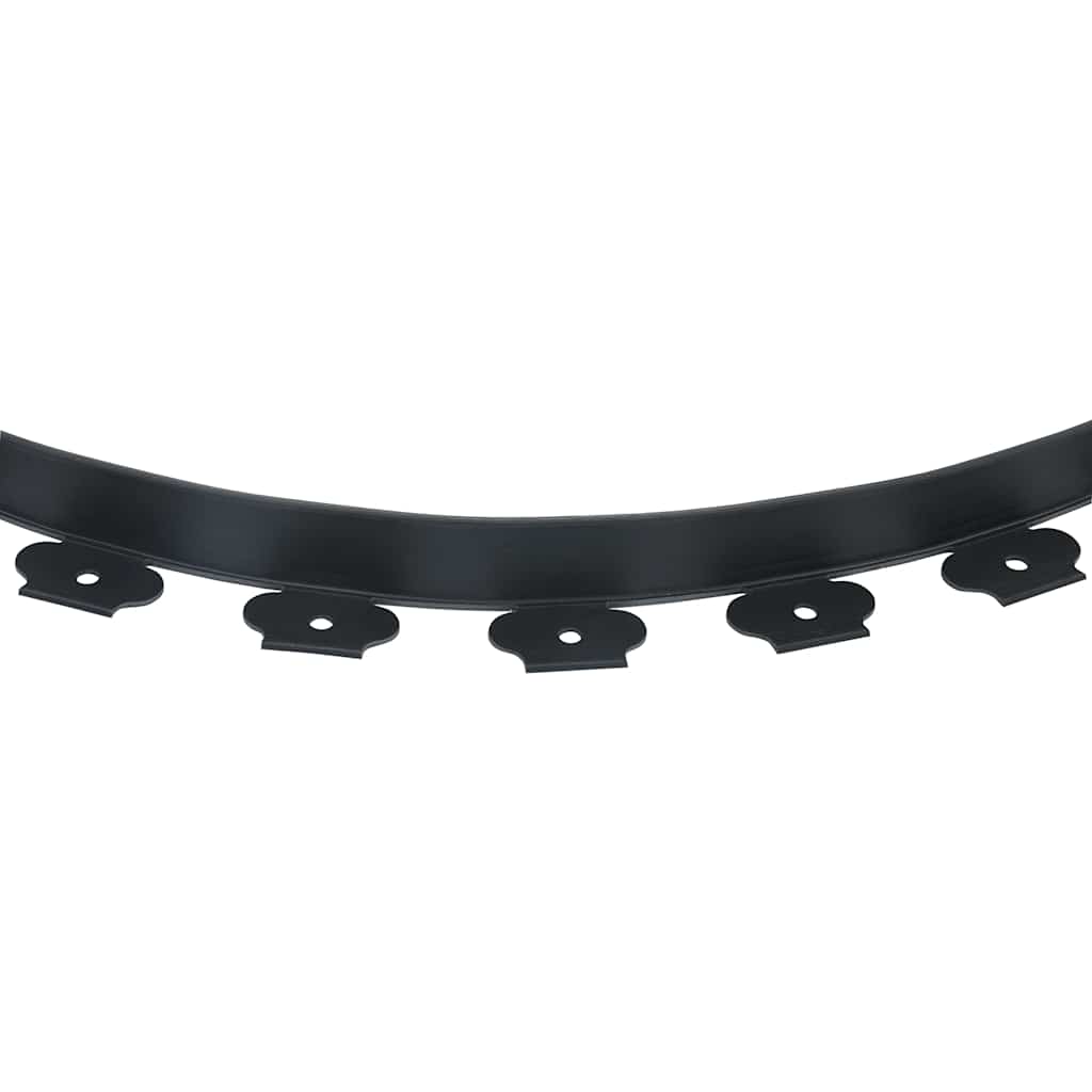 vidaXL Elastyczne obrzeże trawnikowe, 30 kołków, 10 m, 5 cm
