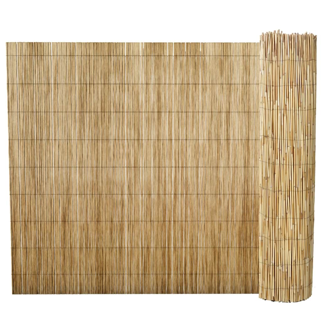 vidaXL Ogrodzenie z trzciny, 500 x 125 cm