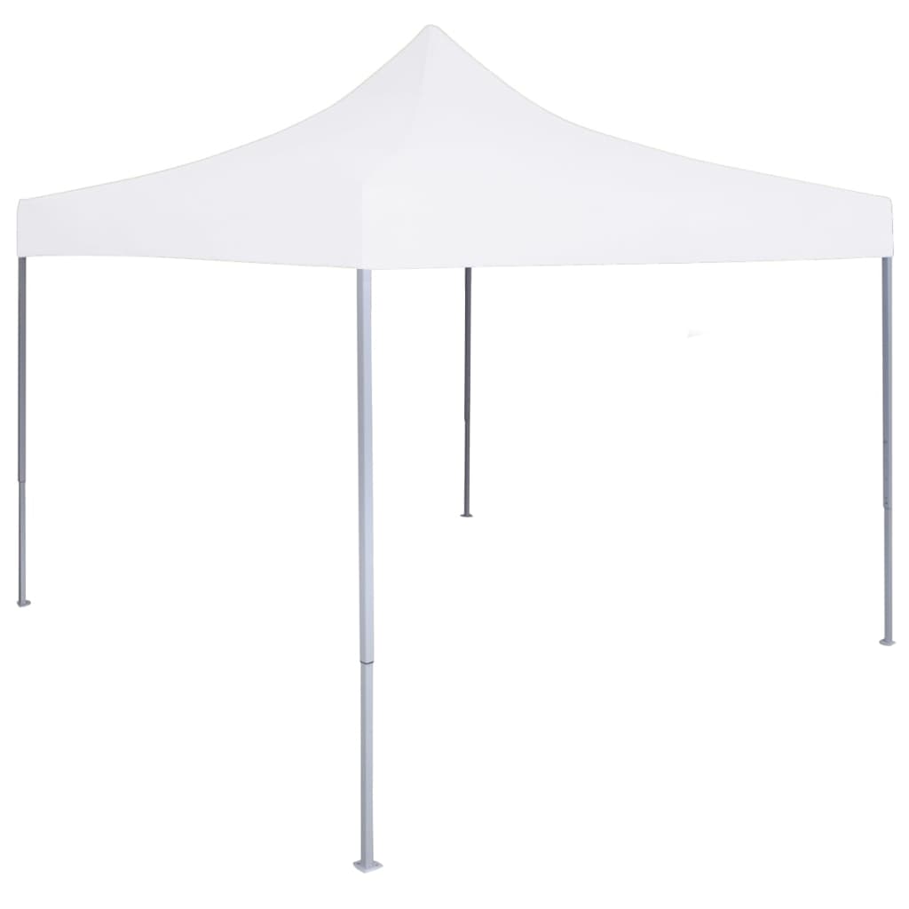 vidaXL Profesjonalny, składany namiot imprezowy, 3x3 m, stal, biały