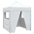 vidaXL Profesjonalny, składany namiot imprezowy, 4 ściany, 2x2 m, stal