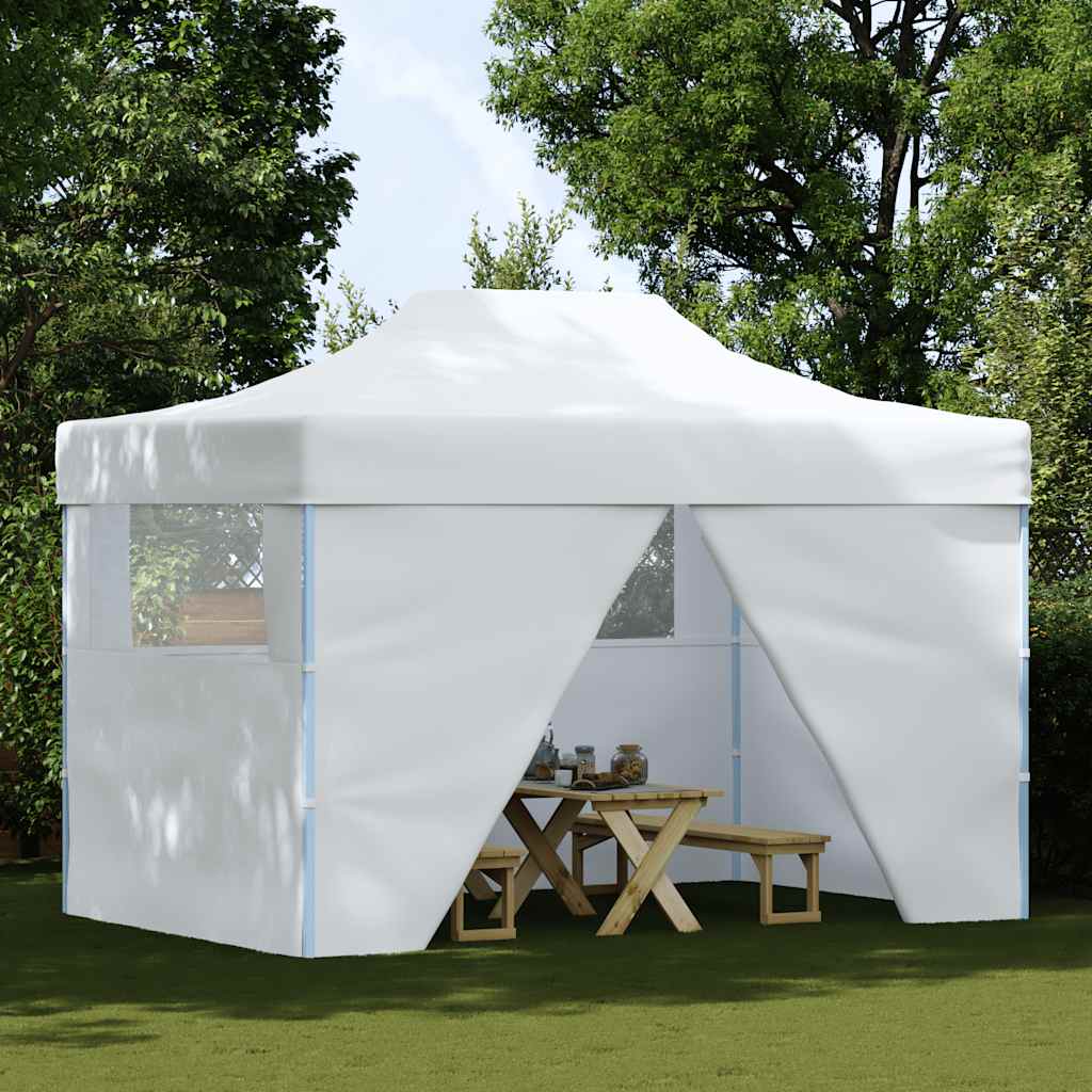 vidaXL Profesjonalny, składany namiot imprezowy, 4 ściany, 280x410x315 cm, stal