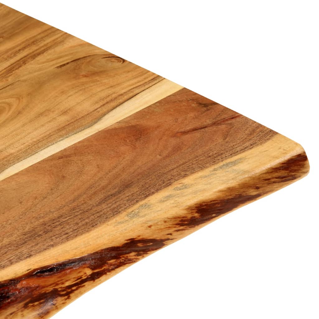 vidaXL Blat łazienkowy, lite drewno akacjowe, 100x52x2,5 cm