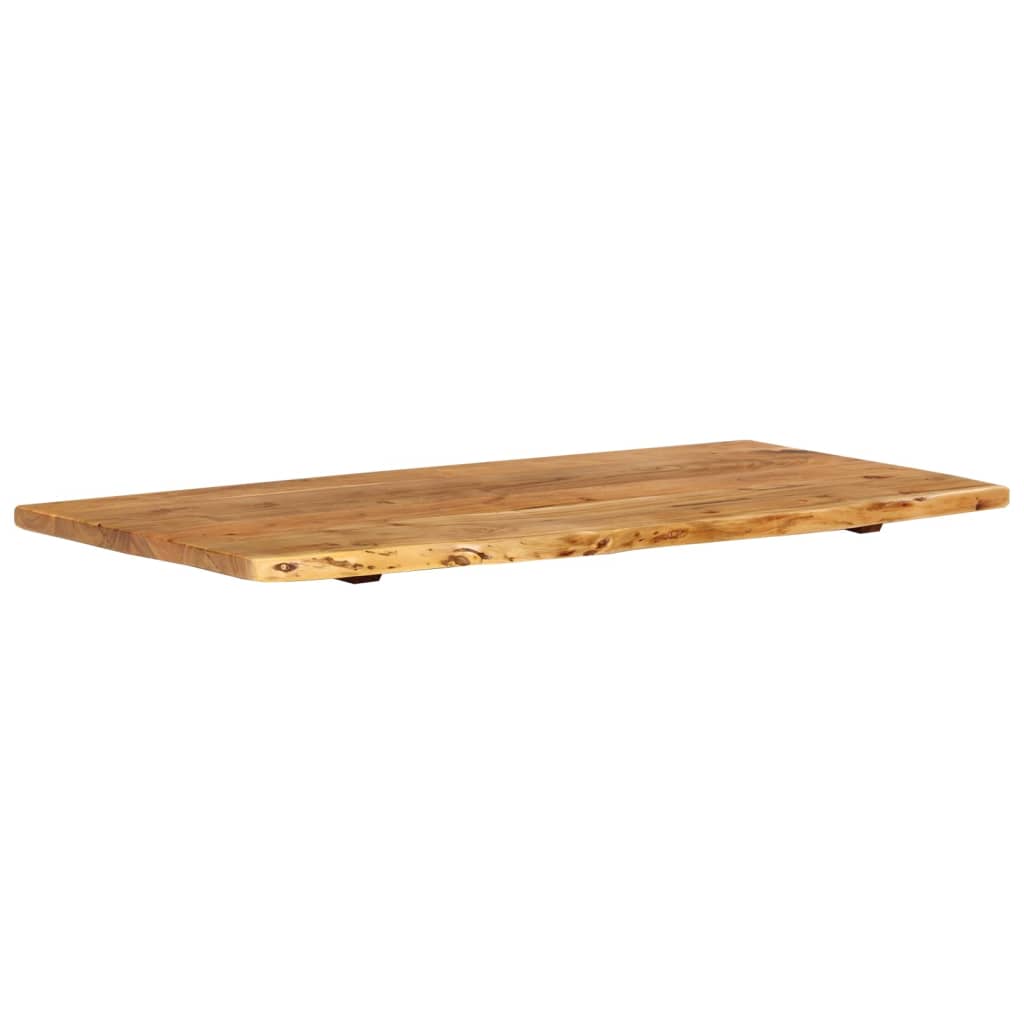 vidaXL Blat łazienkowy, lite drewno akacjowe, 100x52x2,5 cm