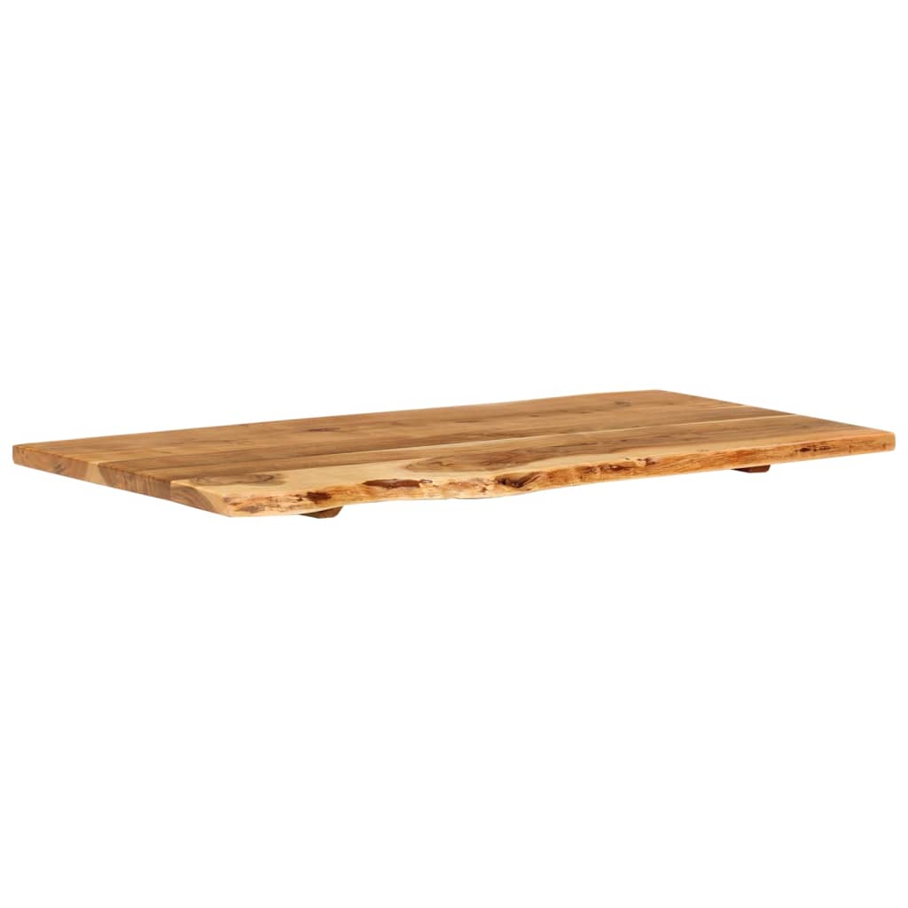 vidaXL Blat łazienkowy, lite drewno akacjowe, 100x52x2,5 cm