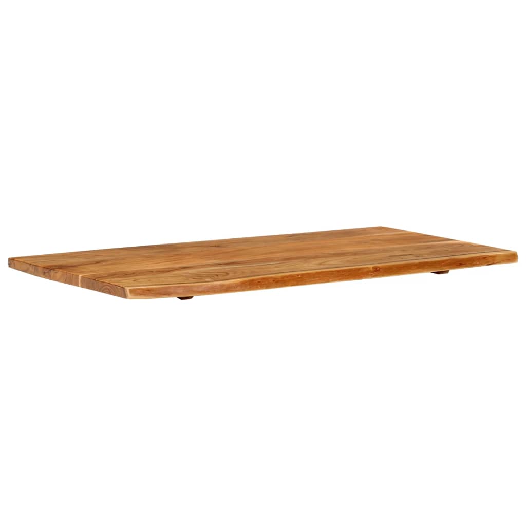 vidaXL Blat łazienkowy, lite drewno akacjowe, 100x52x2,5 cm