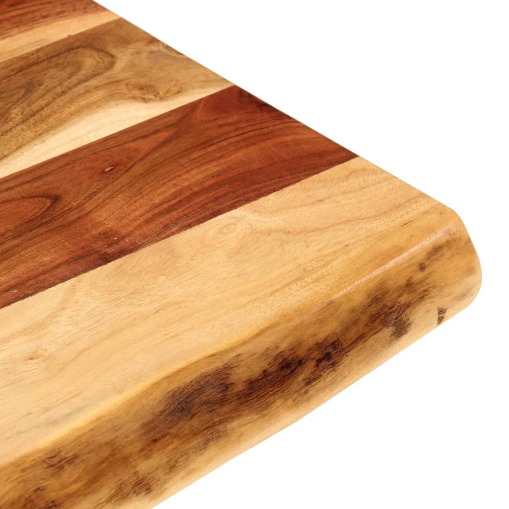 vidaXL Blat łazienkowy, lite drewno akacjowe, 100x52x3,8 cm