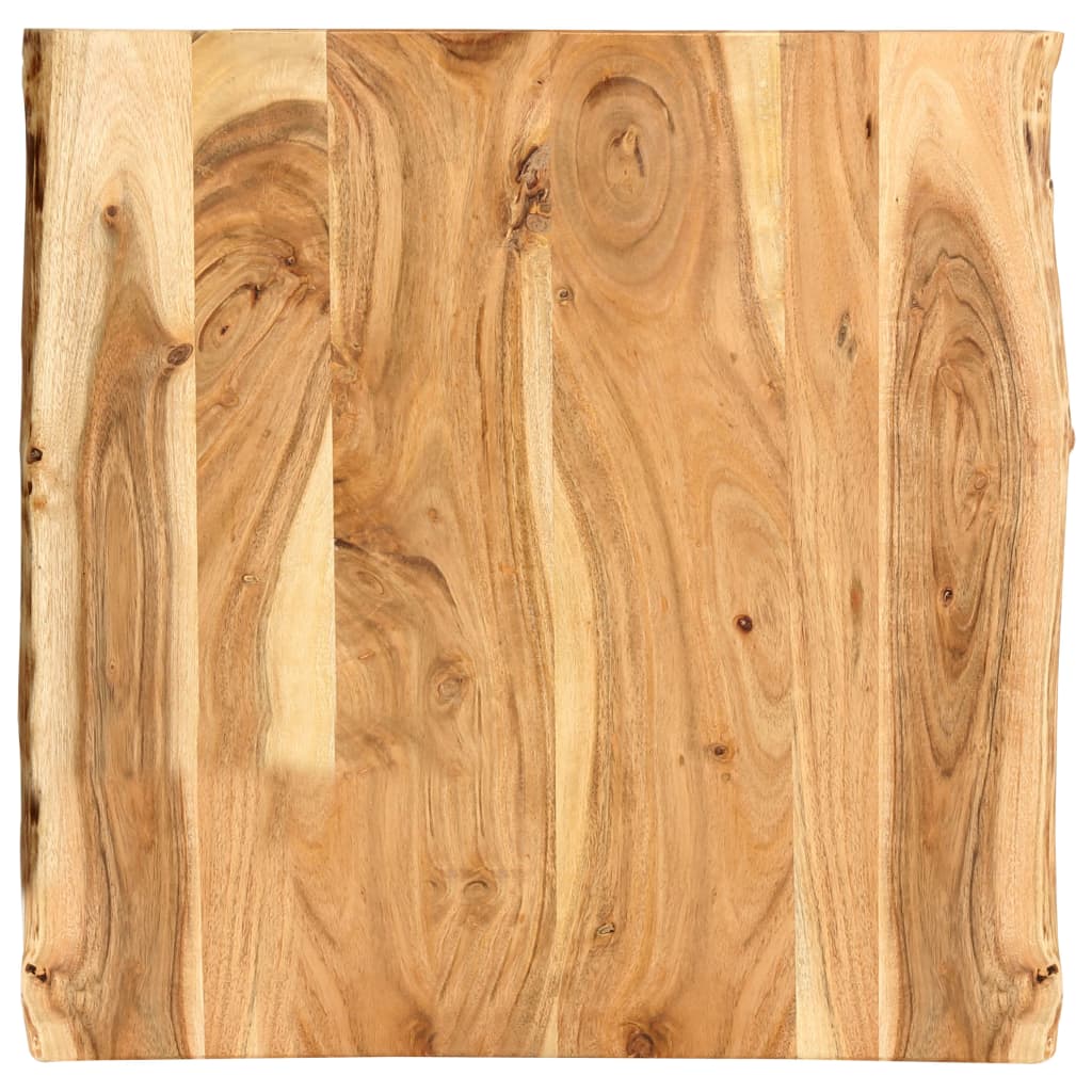 vidaXL Blat, lite drewno akacjowe, 58x(50-60)x2,5 cm