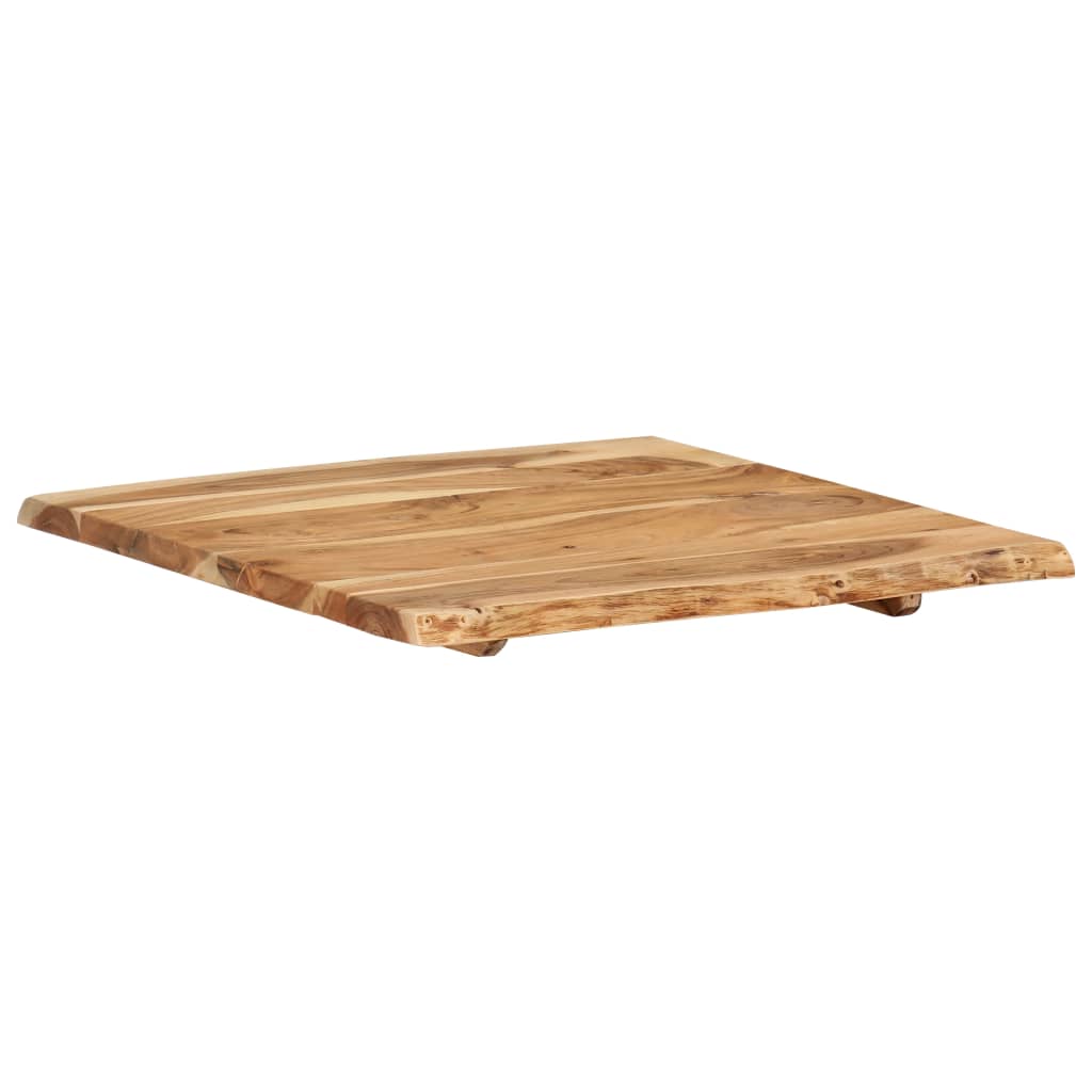 vidaXL Blat, lite drewno akacjowe, 58x(50-60)x2,5 cm
