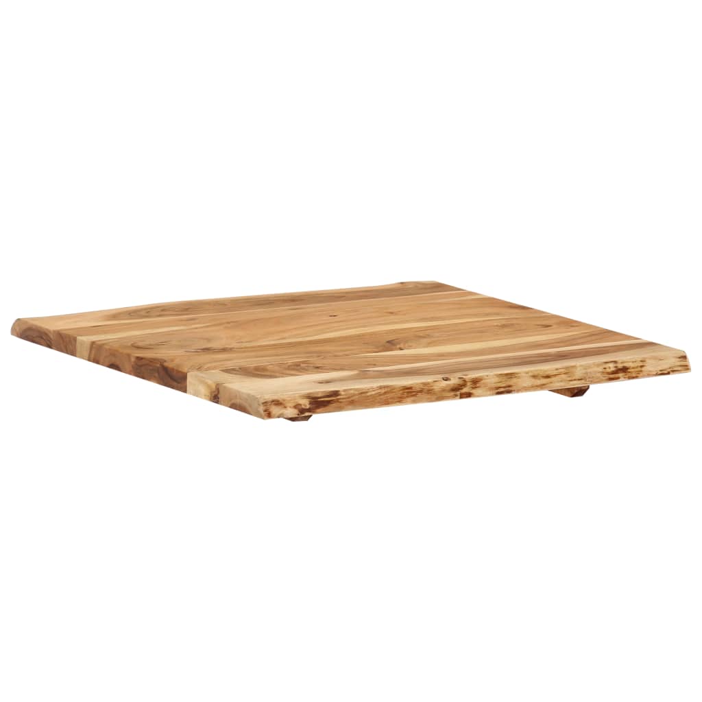 vidaXL Blat, lite drewno akacjowe, 58x(50-60)x2,5 cm