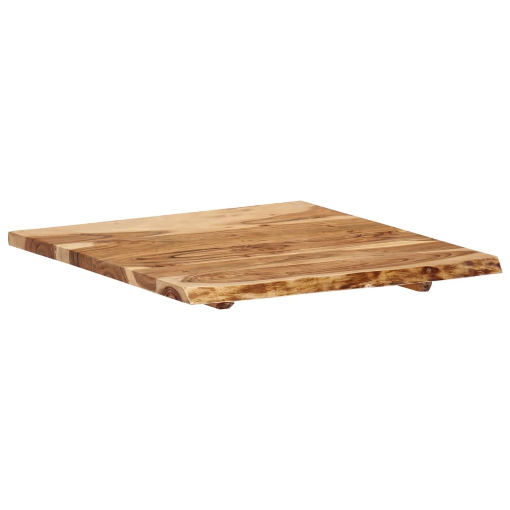 vidaXL Blat, lite drewno akacjowe, 58x(50-60)x2,5 cm