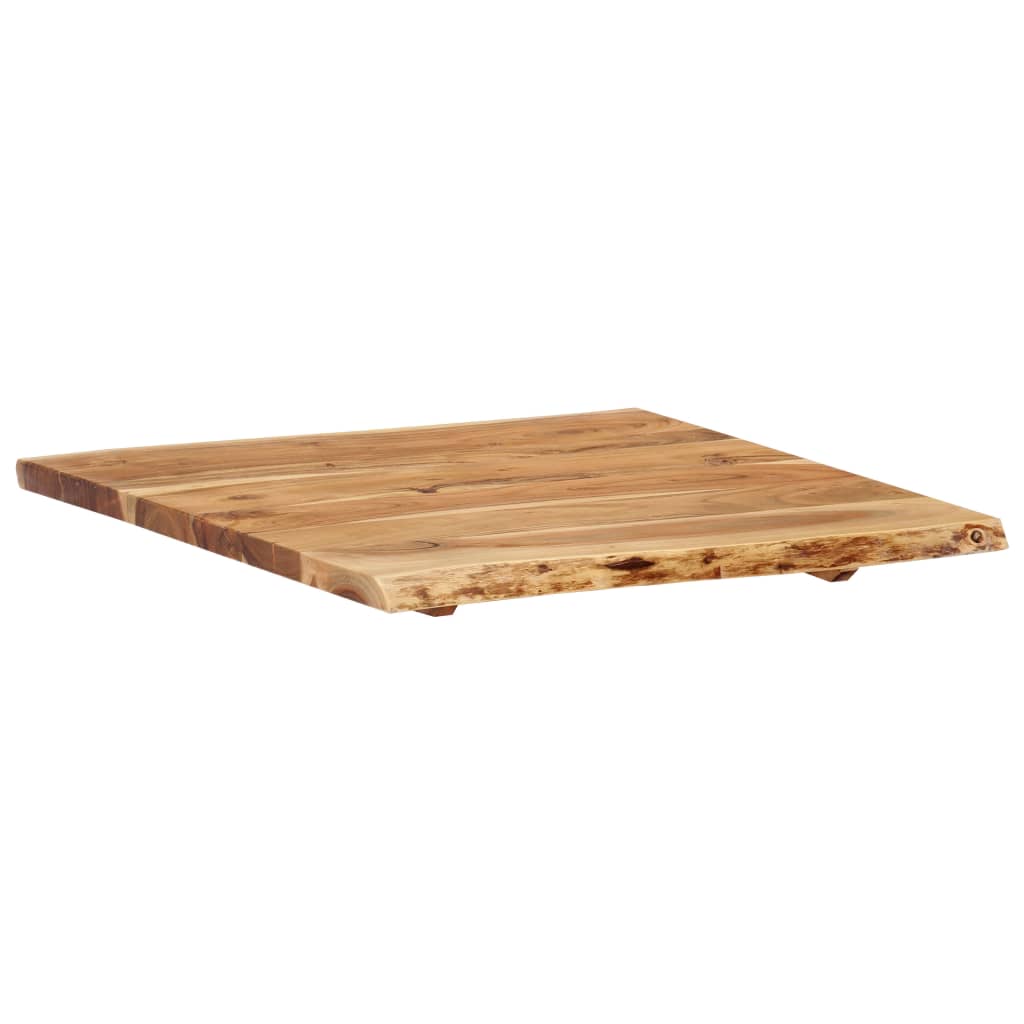 vidaXL Blat, lite drewno akacjowe, 58x(50-60)x2,5 cm