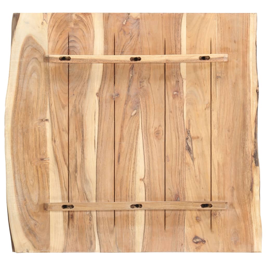 vidaXL Blat, lite drewno akacjowe, 58x(50-60)x3,8 cm