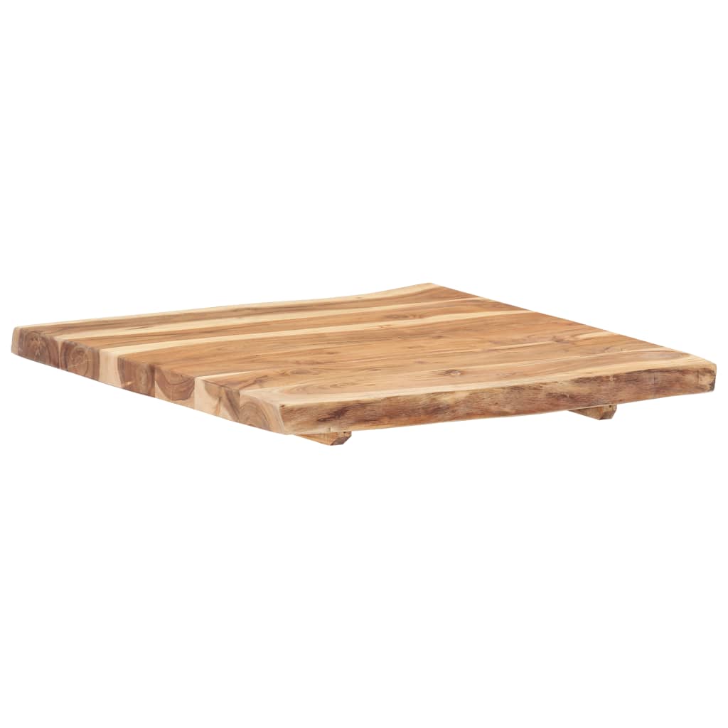 vidaXL Blat, lite drewno akacjowe, 58x(50-60)x3,8 cm