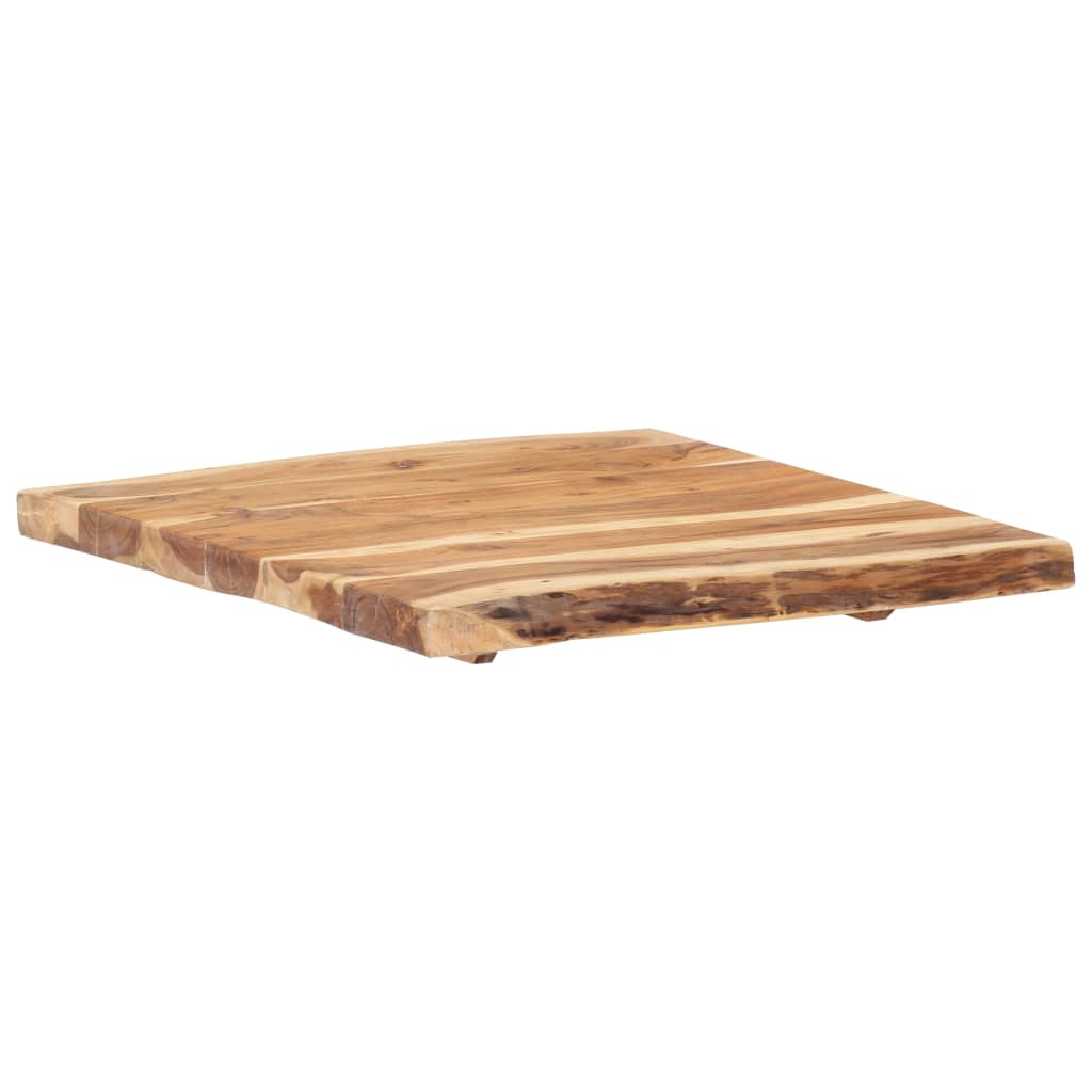 vidaXL Blat, lite drewno akacjowe, 58x(50-60)x3,8 cm