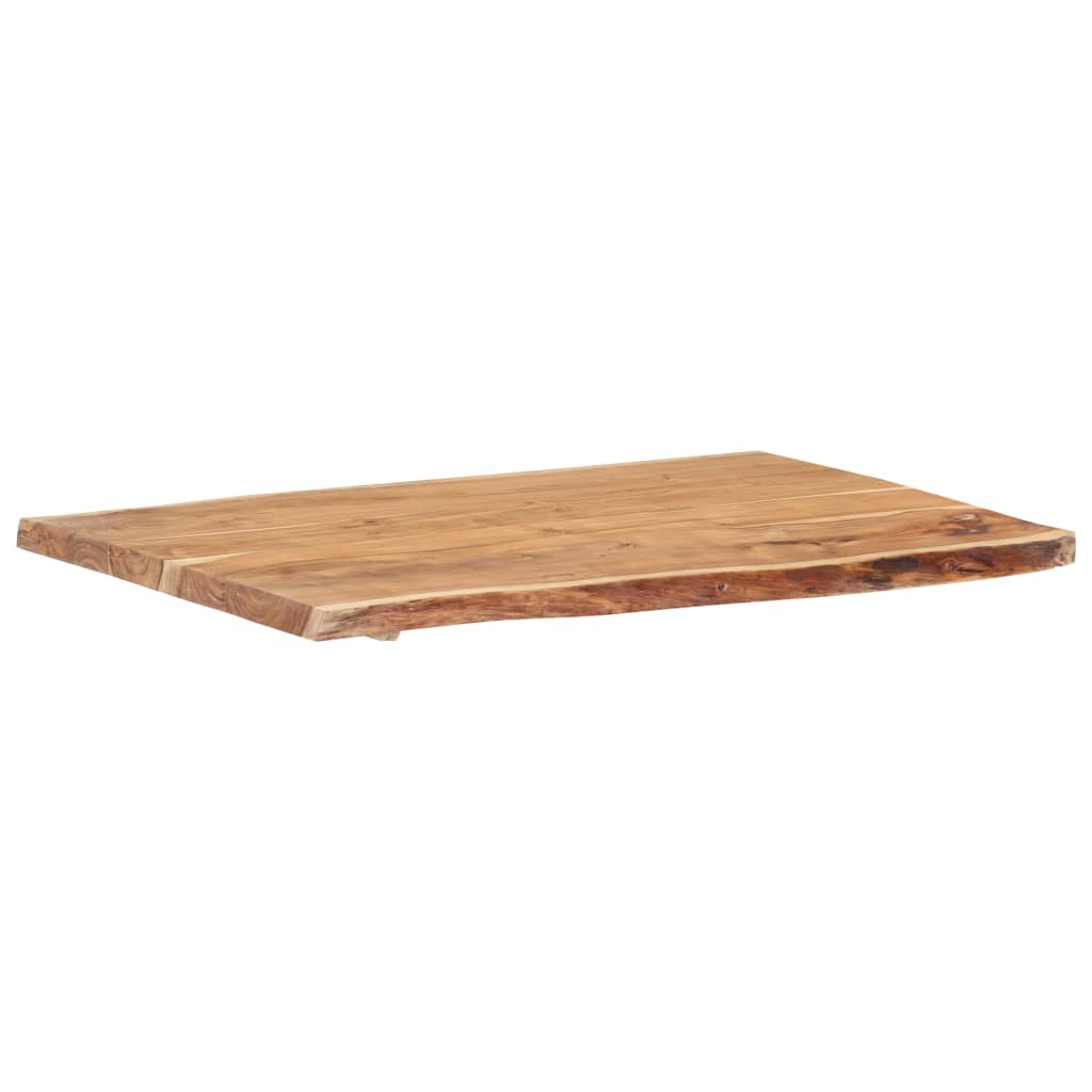 vidaXL Blat, lite drewno akacjowe, 100x(50-60)x3,8 cm
