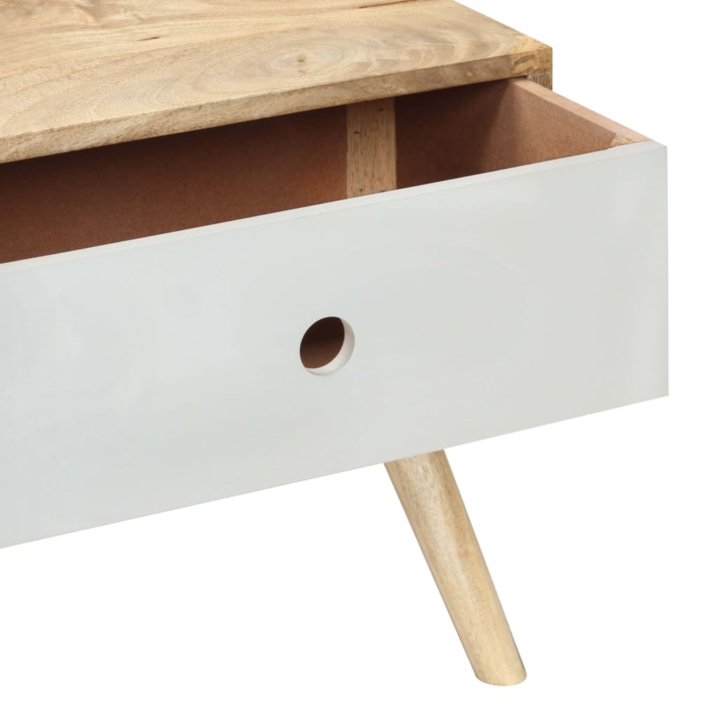 vidaXL Stolik kawowy, 90 x 50 x 40 cm, lite drewno mango