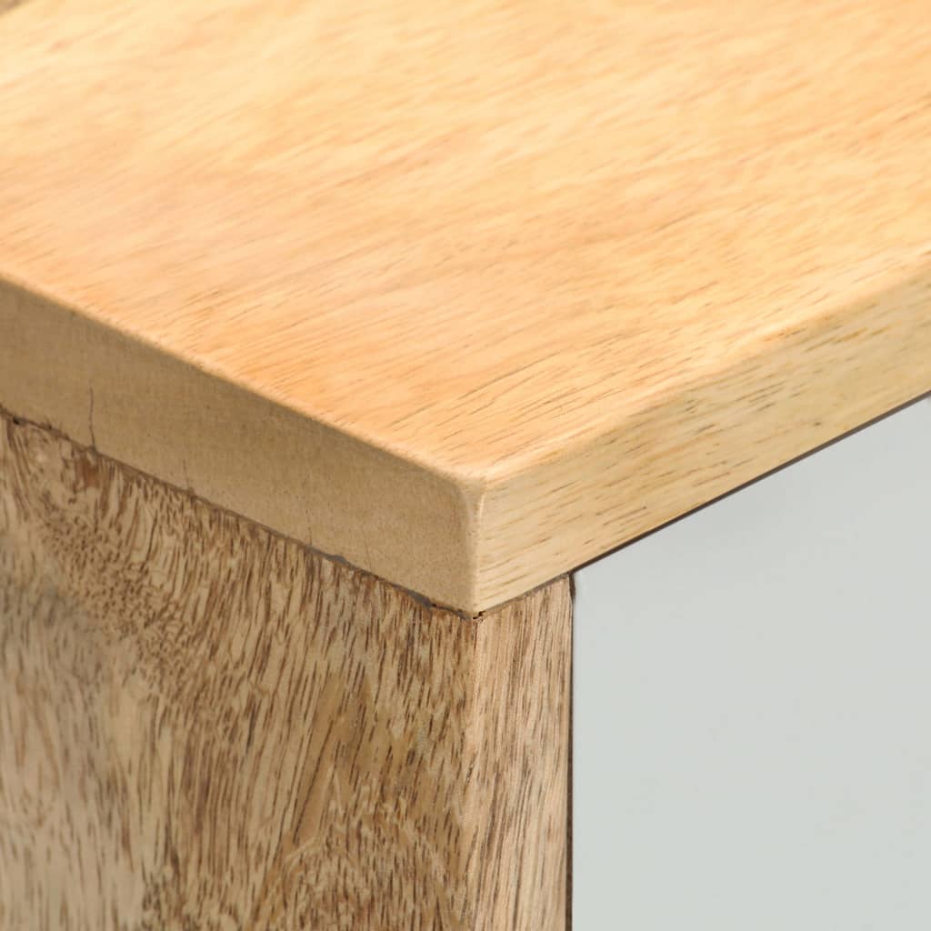 vidaXL Szafka pod TV, 110 x 35 x 48 cm, lite drewno mango
