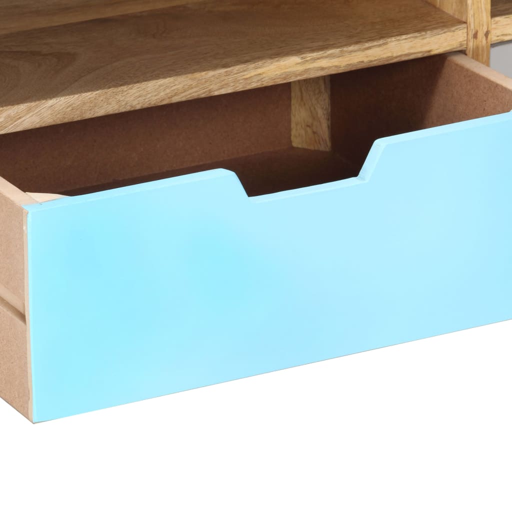 vidaXL Szafka pod TV, 110 x 35 x 48 cm, lite drewno mango