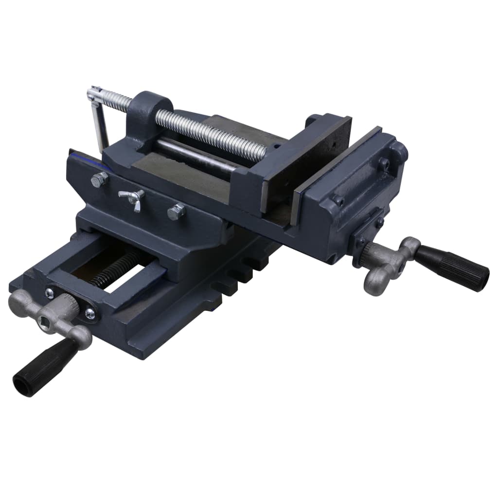 vidaXL Ręczne imadło krzyżowe boczne, 127 mm