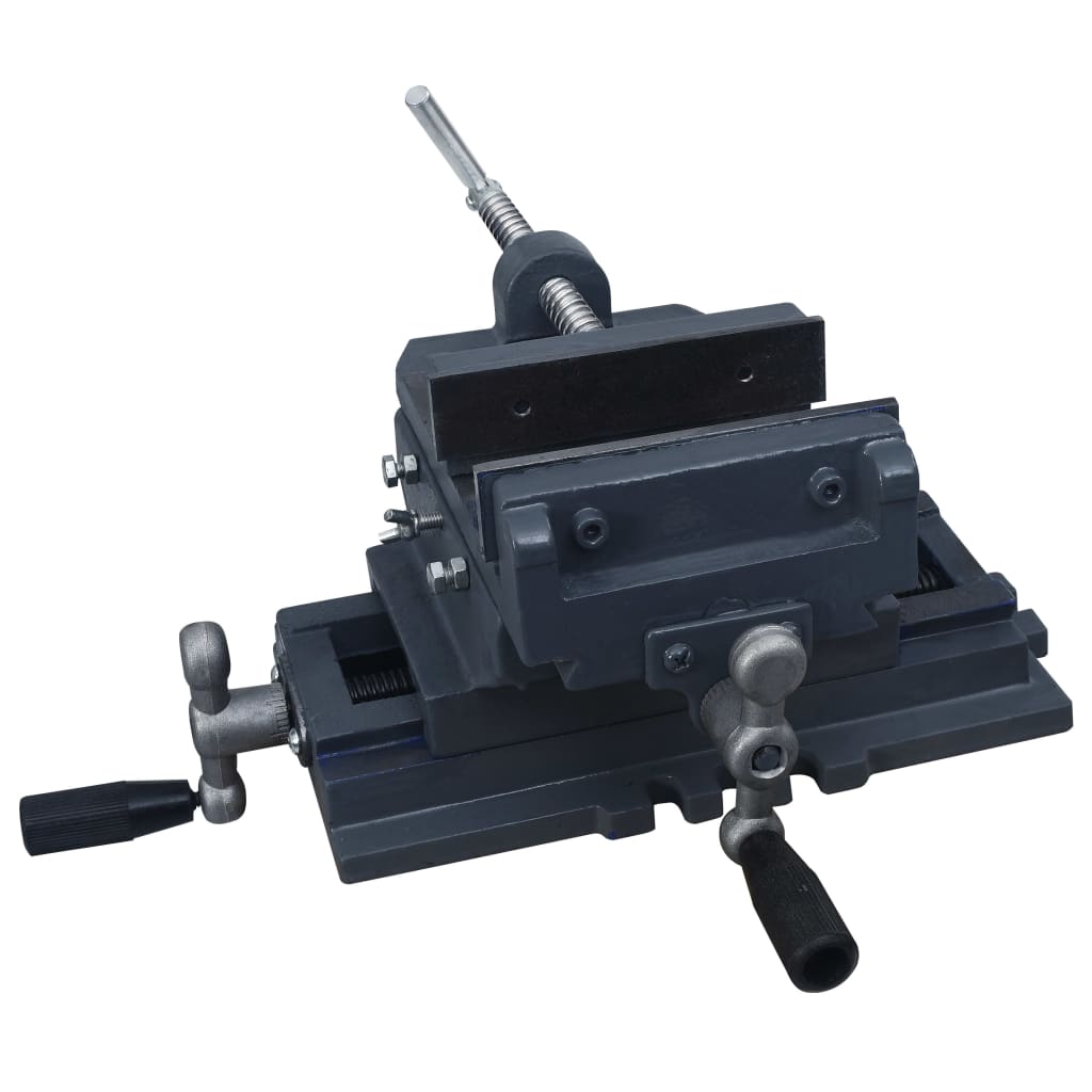 vidaXL Ręczne imadło krzyżowe boczne, 127 mm