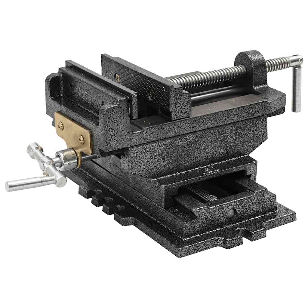 vidaXL Ręczne imadło krzyżowe dwuosiowe, 150 mm