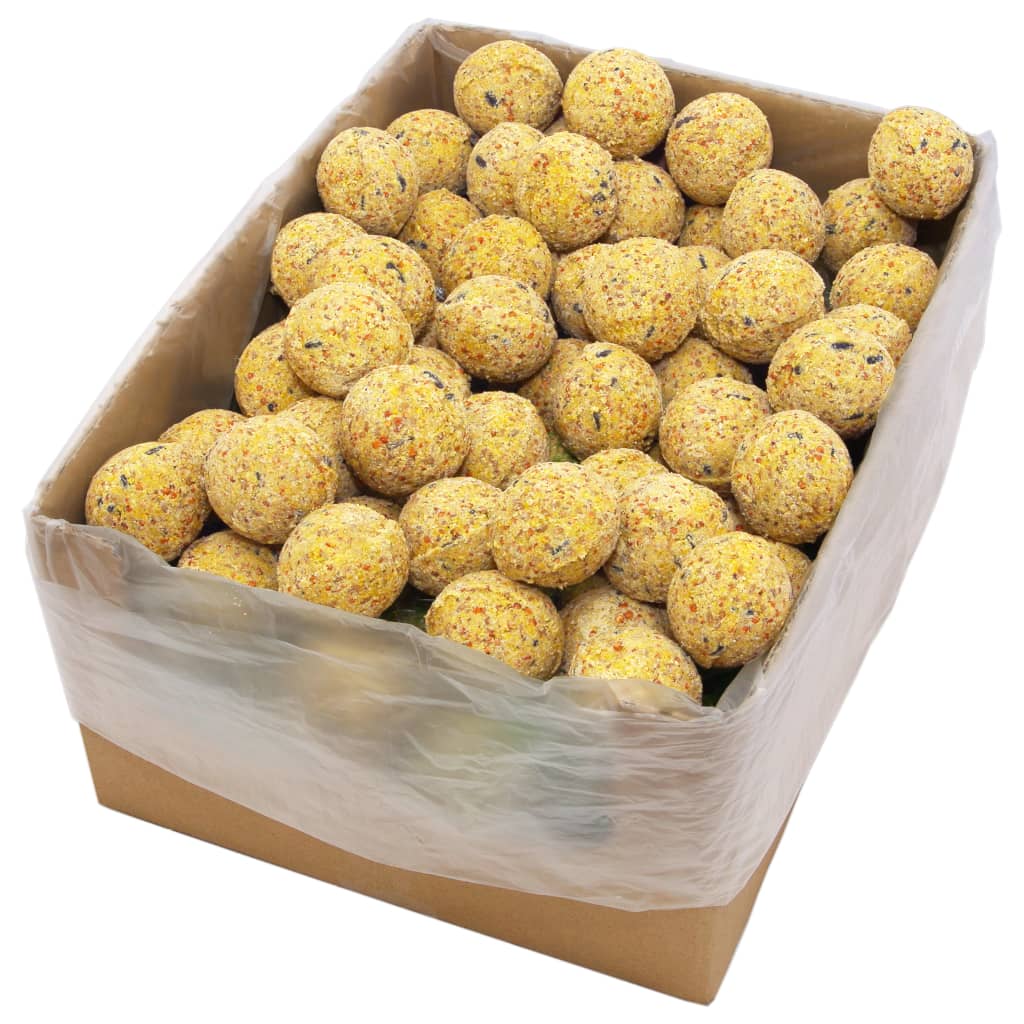 vidaXL Kulki tłuszczowe dla ptaków, 200 szt., 90 g