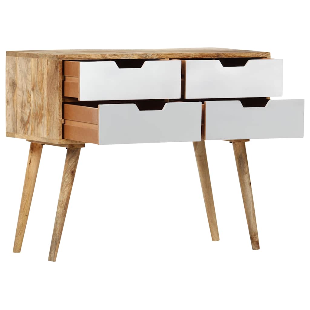 vidaXL Komoda, 85x40x71 cm, lite drewno mango