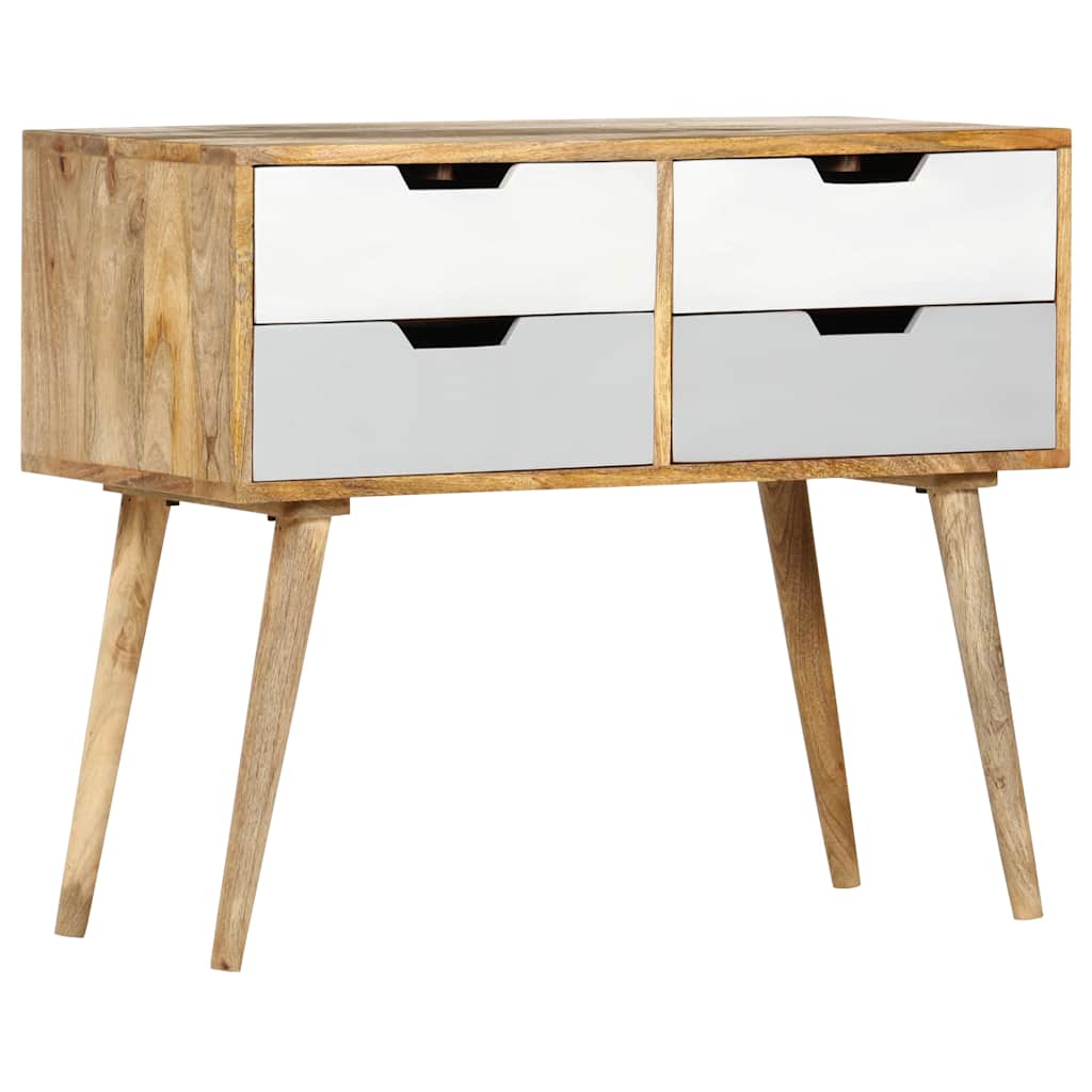 vidaXL Komoda, 85x40x71 cm, lite drewno mango