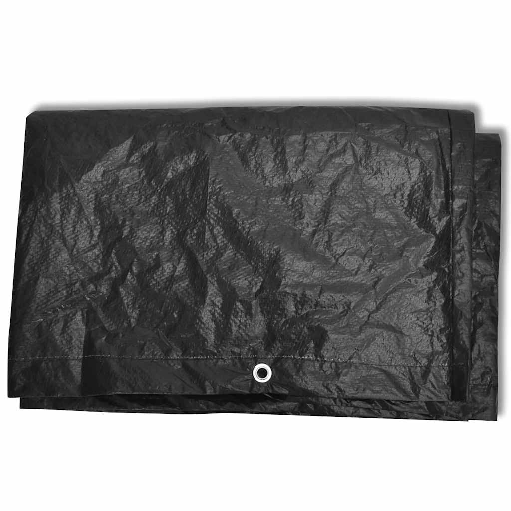 vidaXL Pokrowce na meble ogrodowe, 2 szt., 8 oczek, 135x135x90 cm