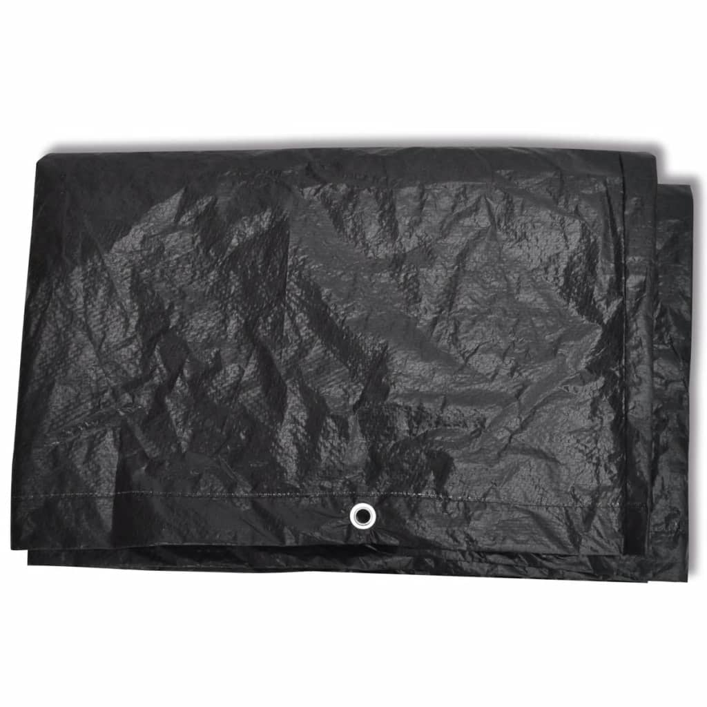 vidaXL Pokrowce na meble ogrodowe, 2 szt., 8 oczek, 140x70x90 cm