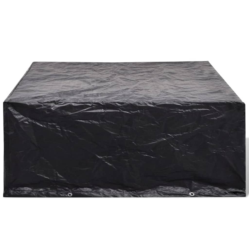 vidaXL Pokrowce na meble ogrodowe, 2 szt., 10 oczek, 260x260x90 cm