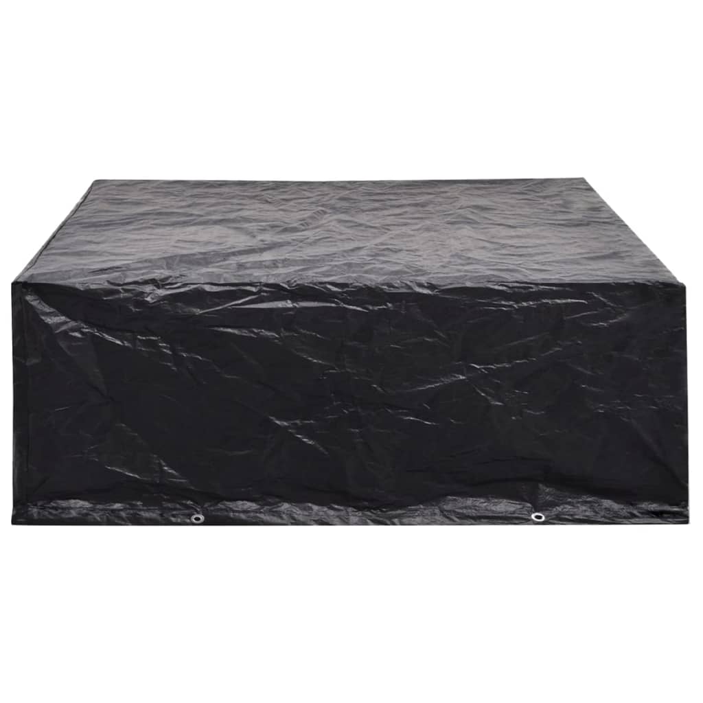 vidaXL Pokrowce na meble ogrodowe, 2 szt., 8 oczek, 250x210x90 cm