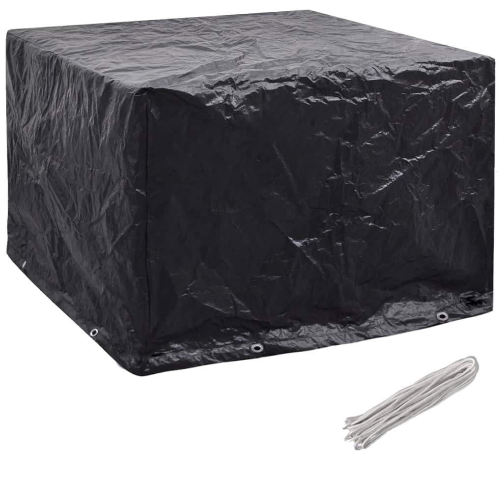 vidaXL Pokrowce na meble ogrodowe, 2 szt., 8 oczek, 122x112x98 cm