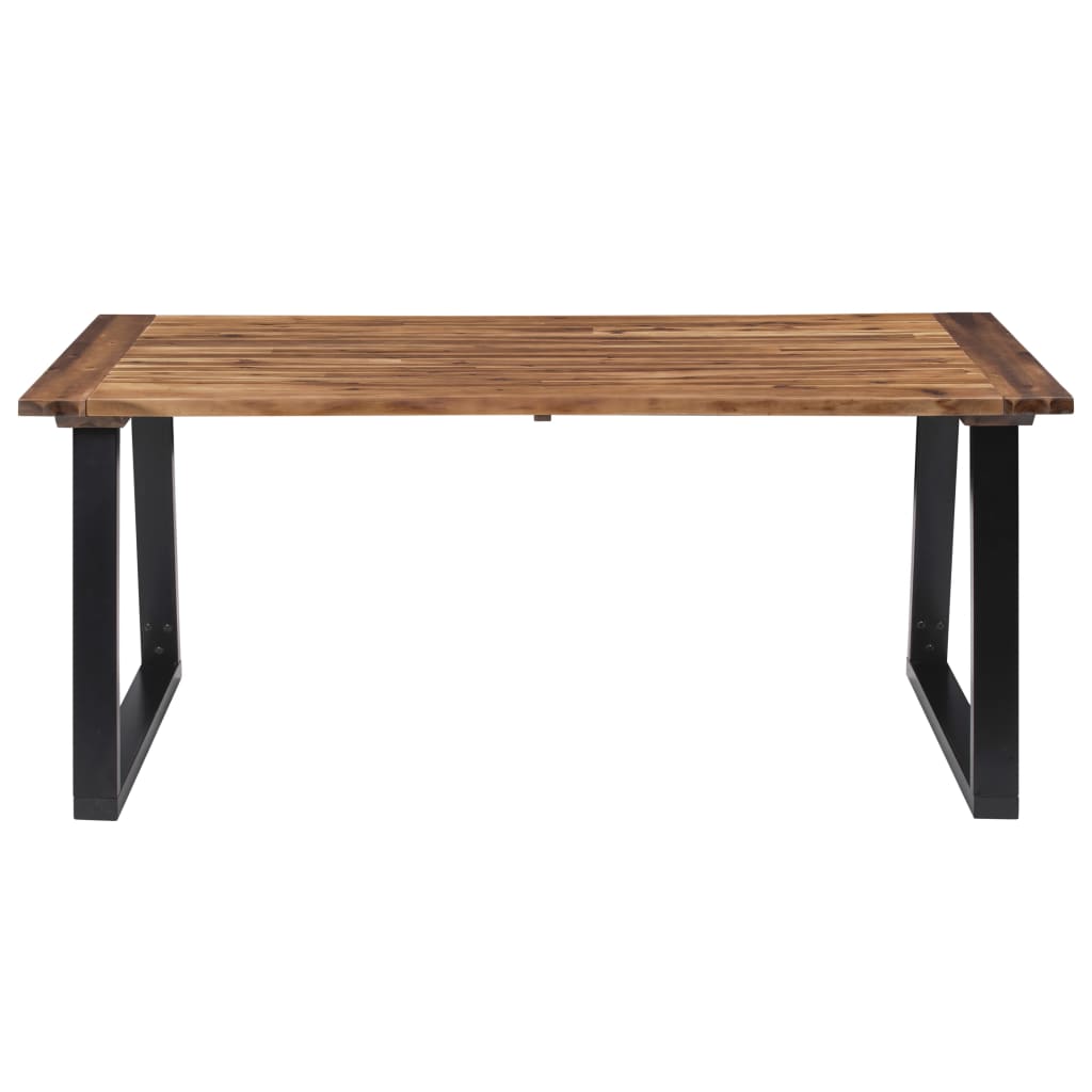 vidaXL Stół z litego drewna akacjowego, 180 x 90 cm