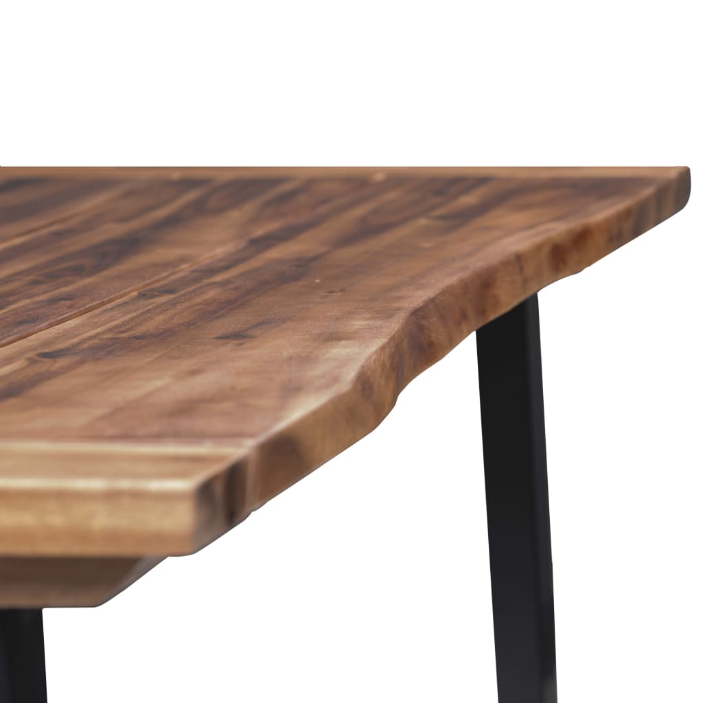 vidaXL Stół z litego drewna akacjowego, 180 x 90 cm