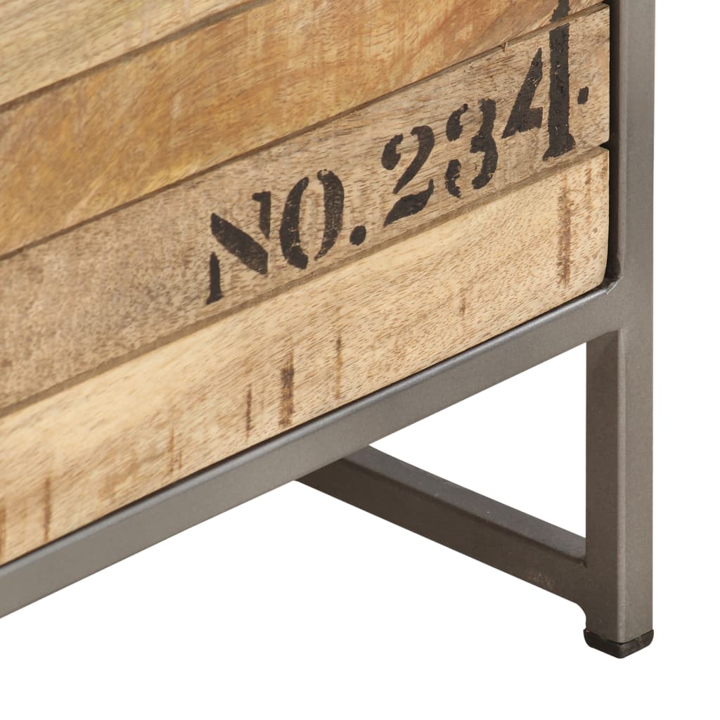 vidaXL Komoda, 45 x 30 x 105 cm, lite drewno mango