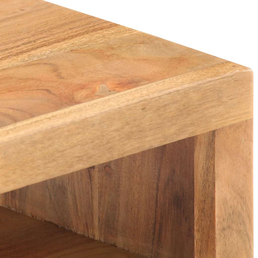 vidaXL Stolik kawowy, 90 x 45 x 40 cm, lite drewno akacjowe